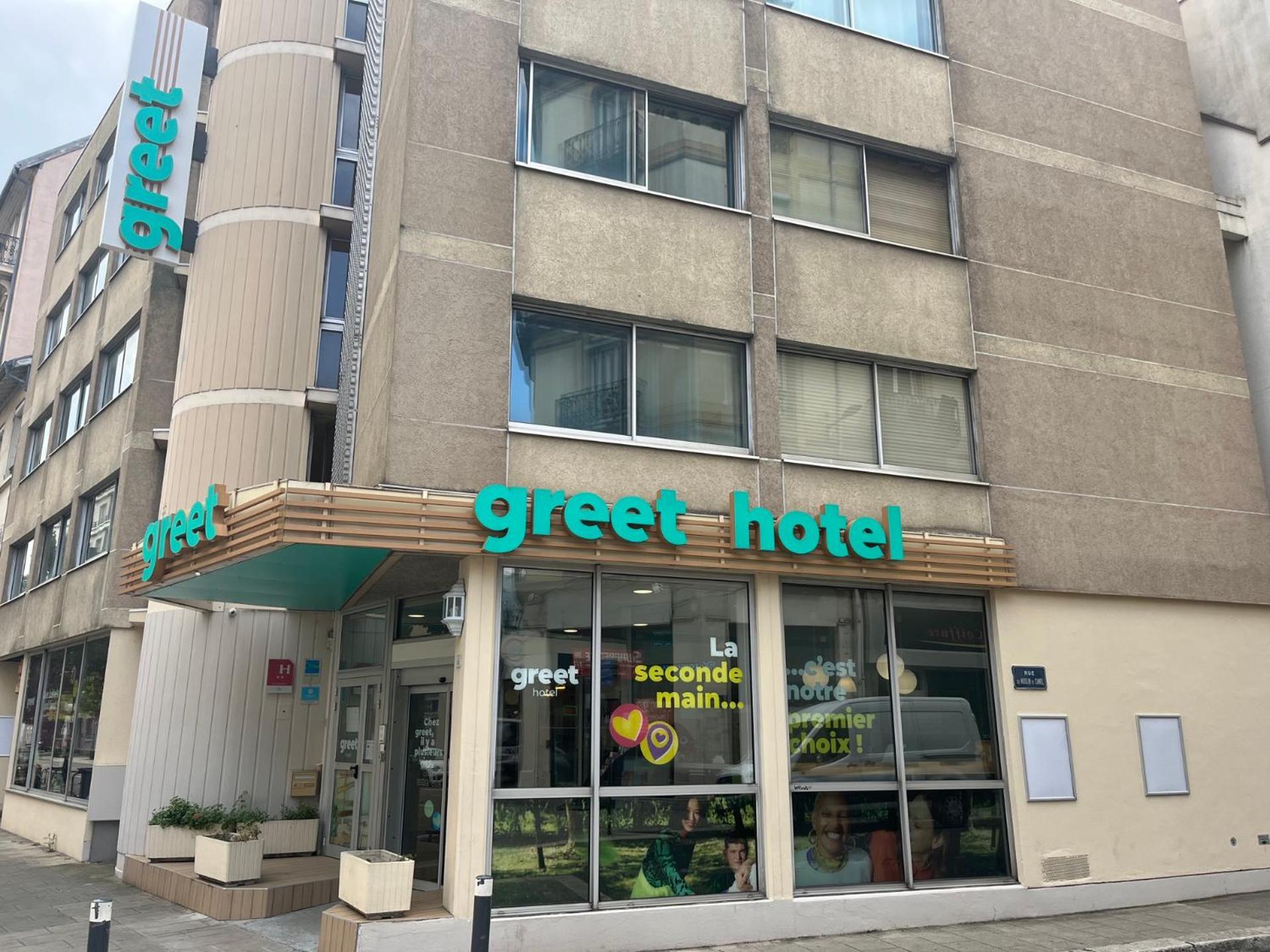 Greet Hotel Grenoble Centre Gare Eksteriør bilde