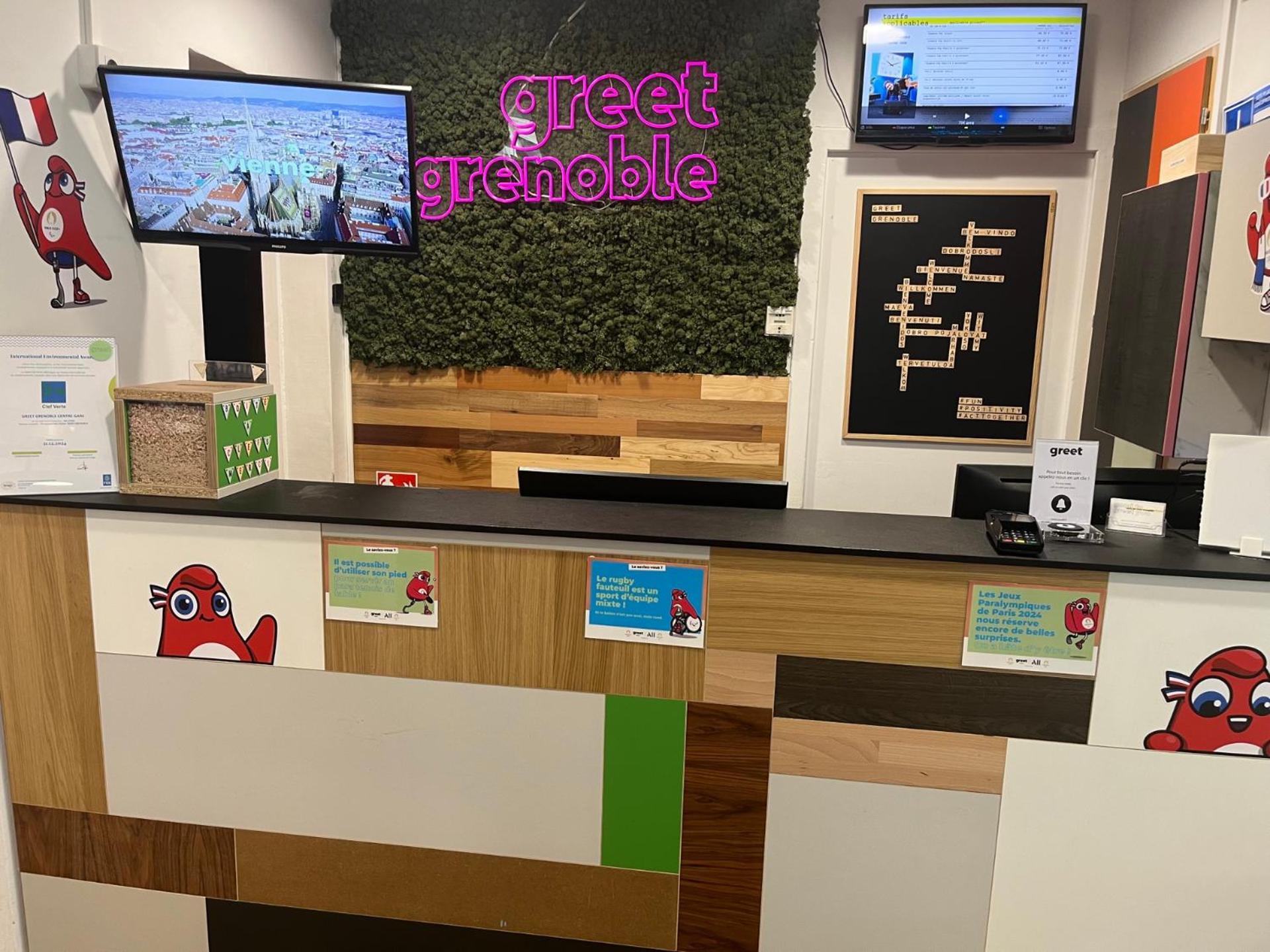 Greet Hotel Grenoble Centre Gare Eksteriør bilde