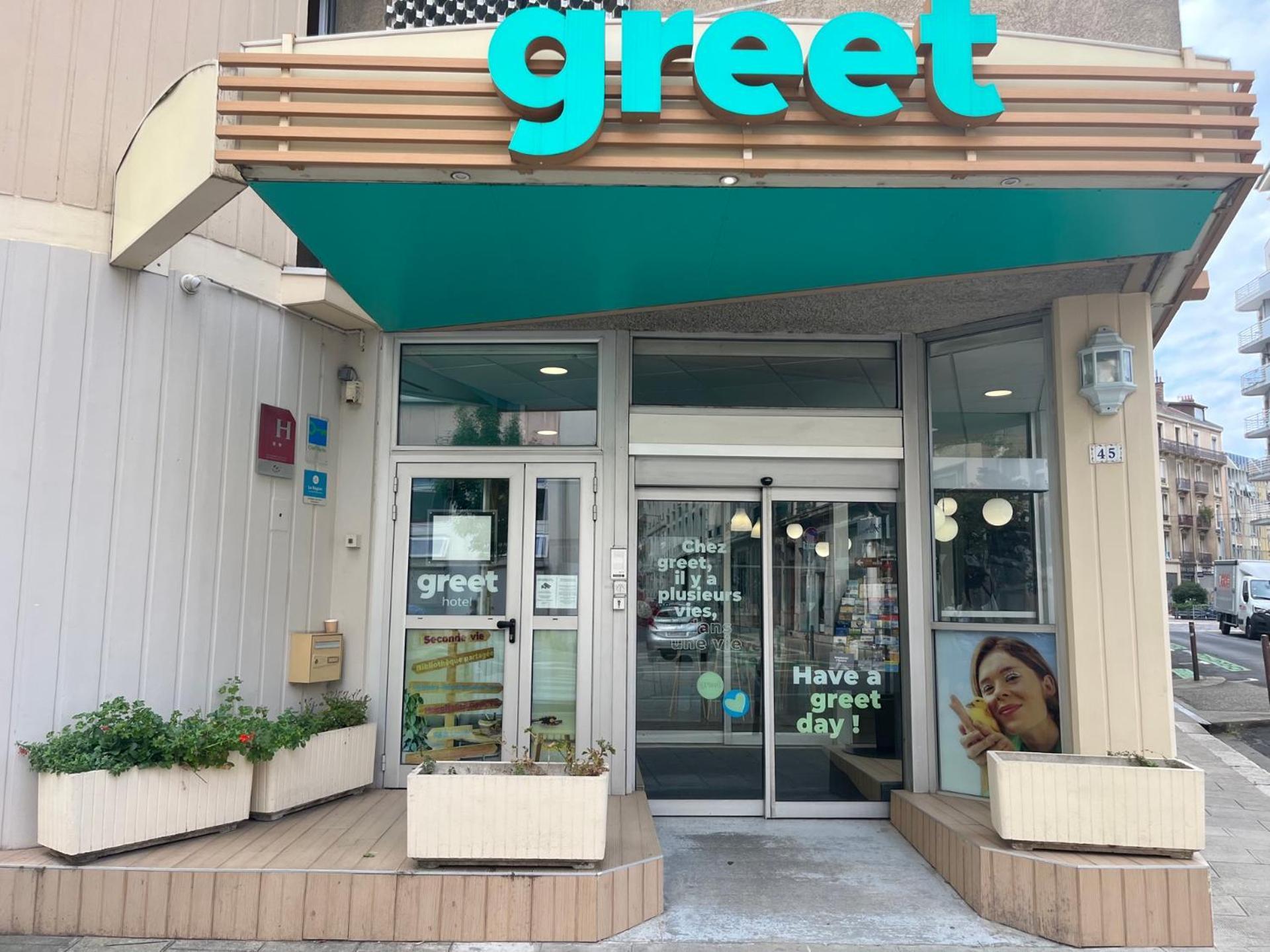 Greet Hotel Grenoble Centre Gare Eksteriør bilde